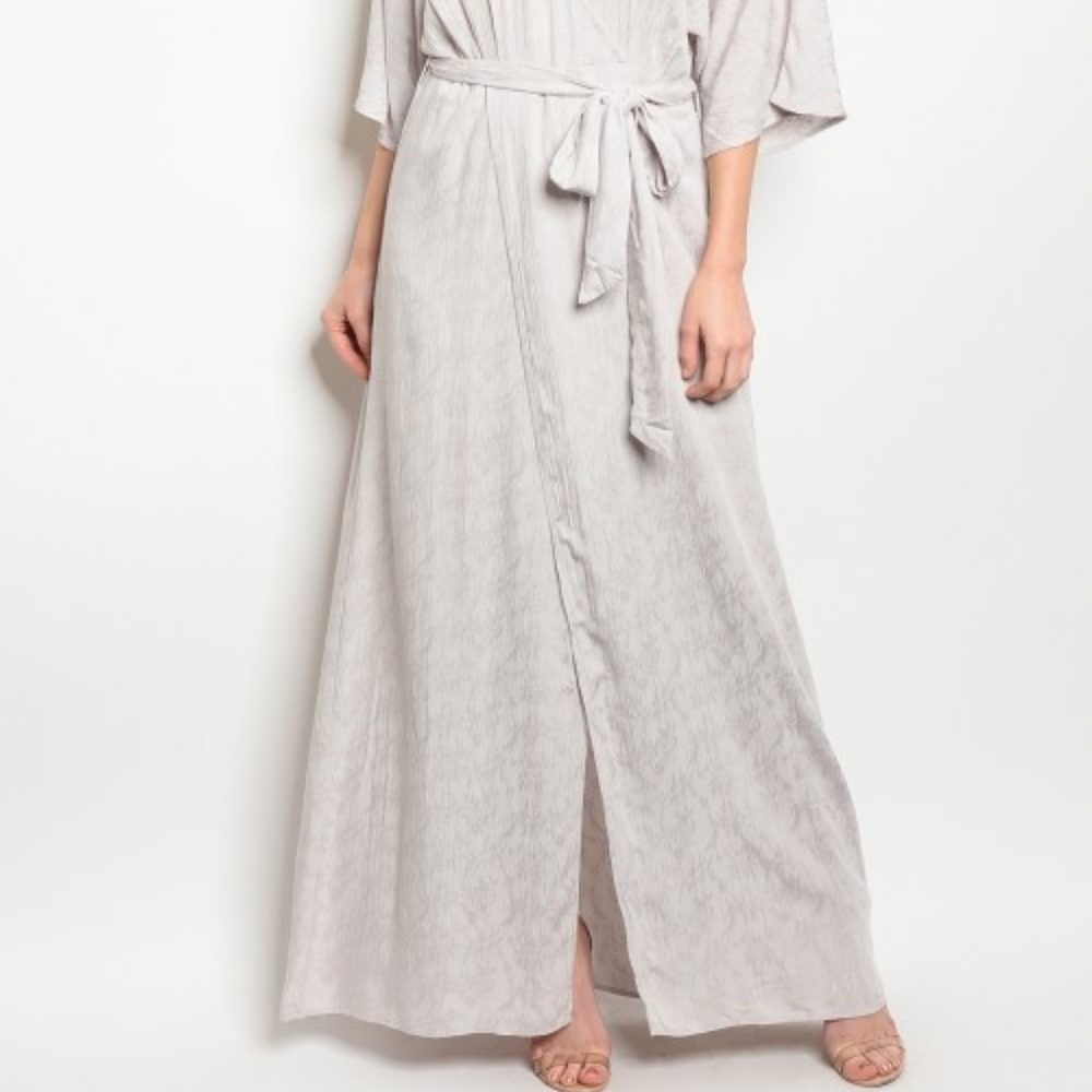 ♡ Ice Princess Goddess Kimono Style Maxi Dress ♡♡ - Picture 3 of 8